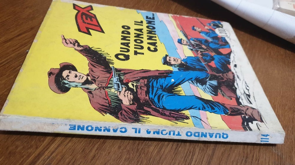 ORIGINAL TEX NO. 114 GOOD CONDITION
