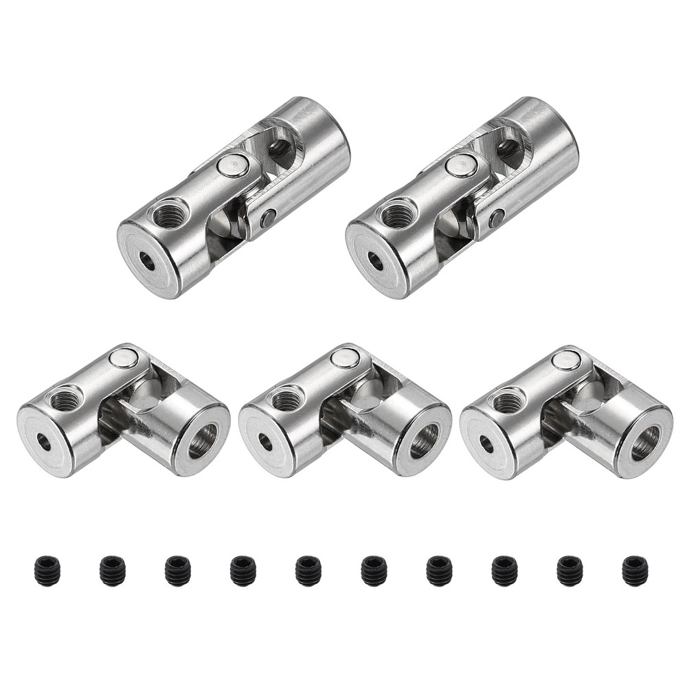 5pcs Rotatable Joint, 2mm to 4mm Inner Dia Universal Joint