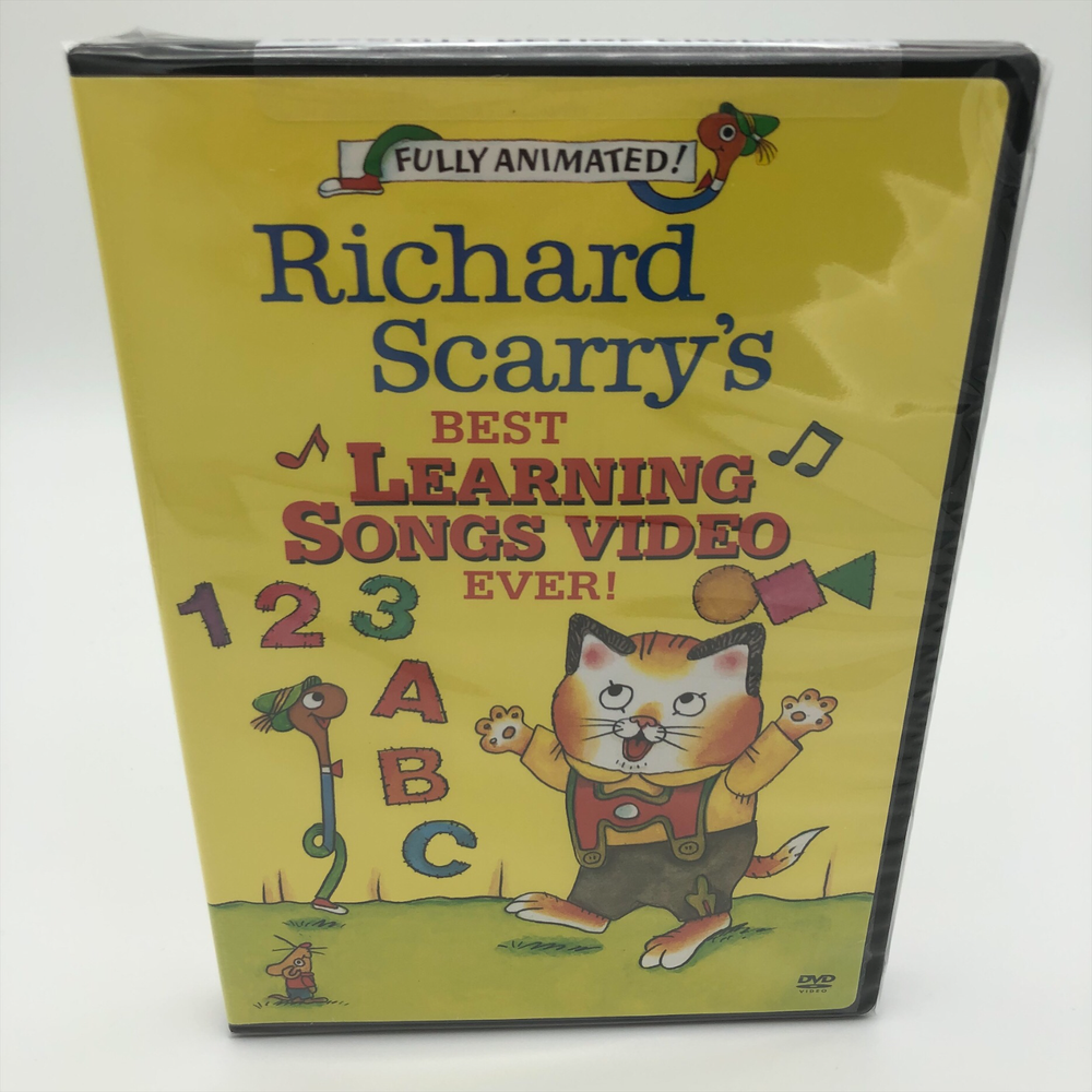 Richard Scarrys Best Learning Songs Video Ever (DVD, 2001)