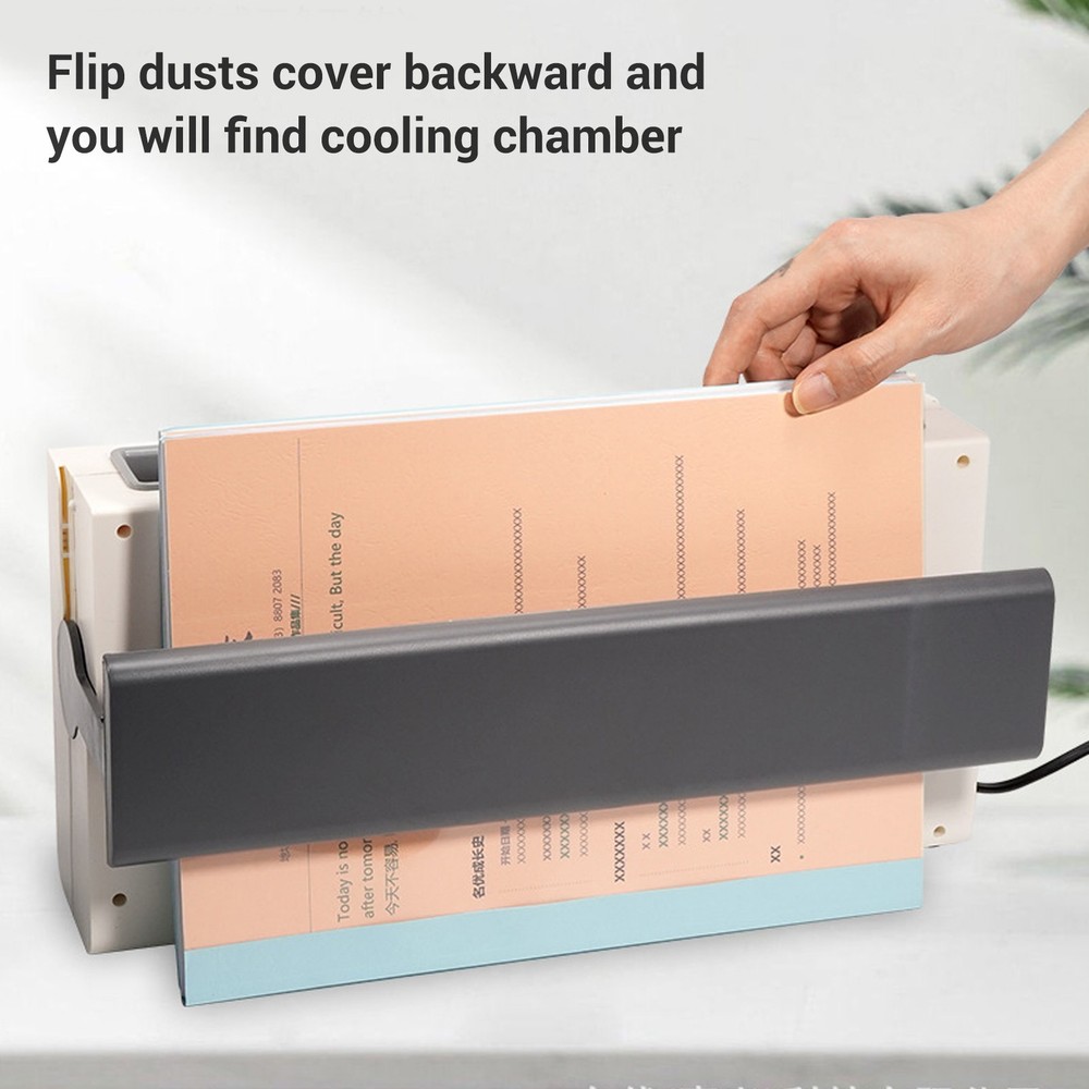 2-Thermal Binding Machine 280 Sheets Capacity Book Binder For A4 A5 Paper