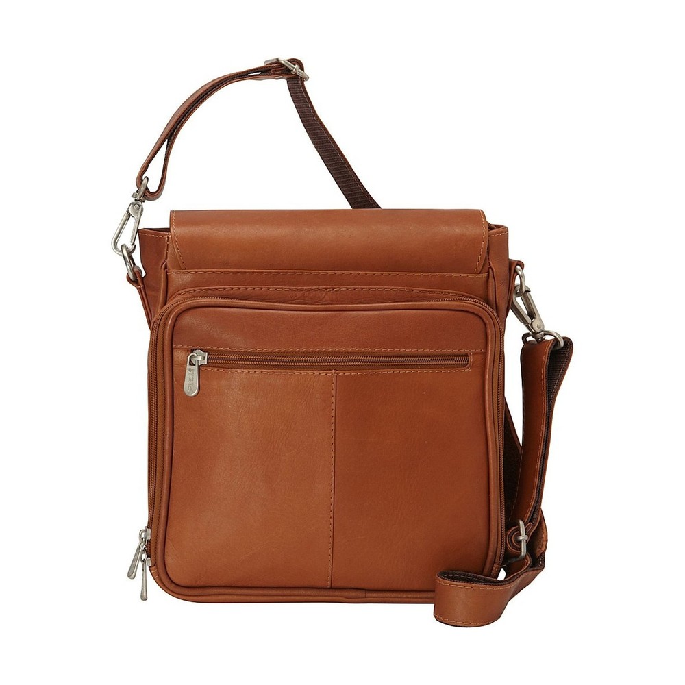 Double Loop Tablet Carry-All, Saddle, One Size