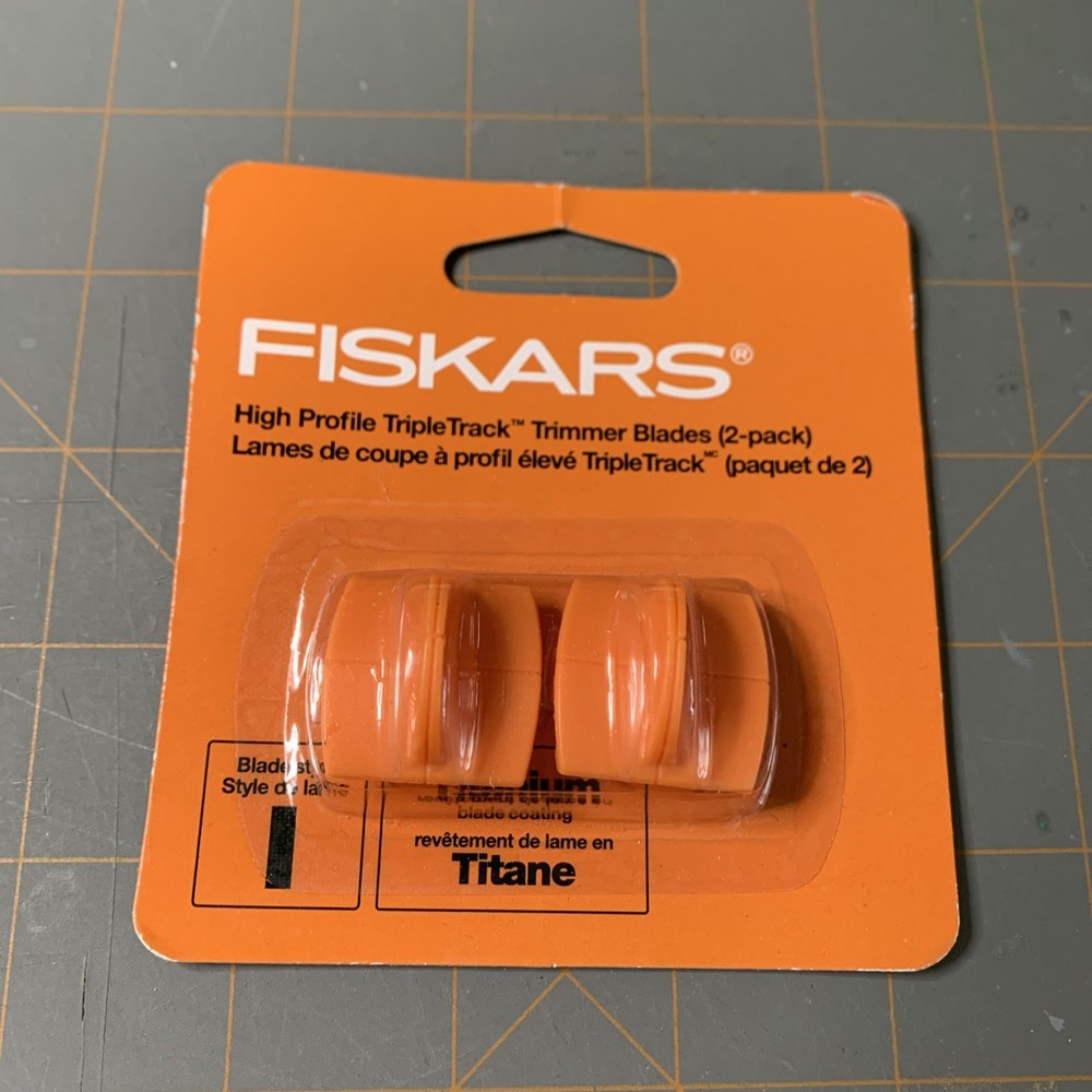 Fiskars Triple Track High-Profile Replacement Blades 2/Pkg Style