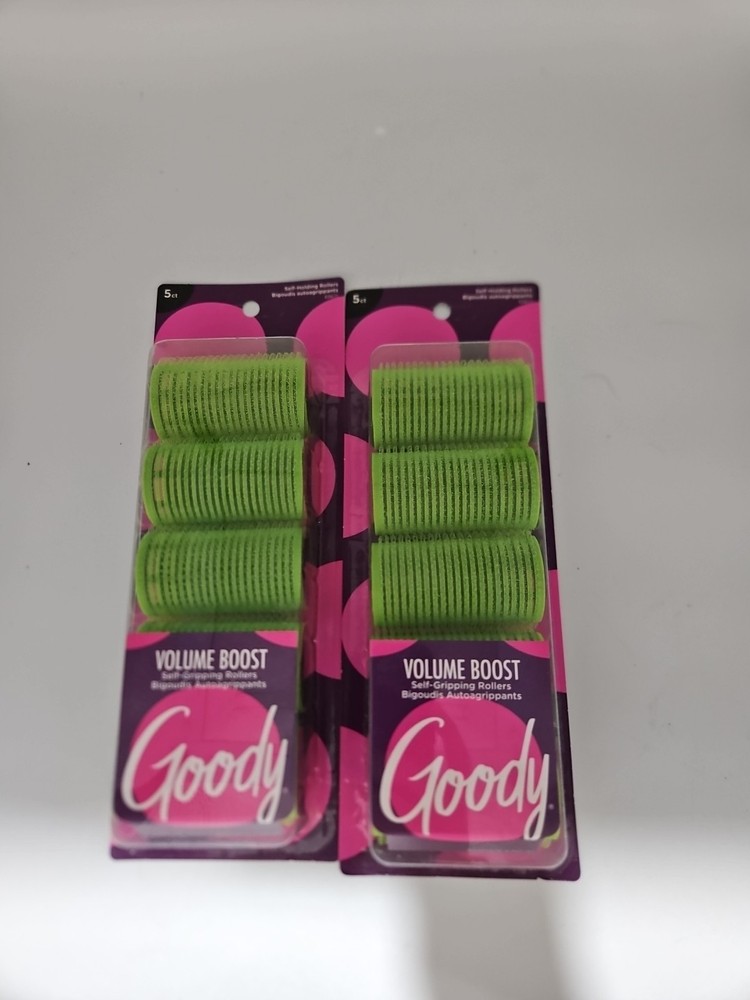 2 Goody Volume Boost Self Gripping Roller 69671 Self Holding Roller 5 Rollers Ea