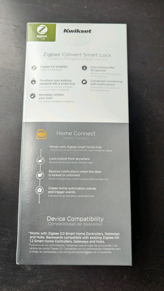 Kwikset Convert Connected Smart Lock - Zigbee Compatible