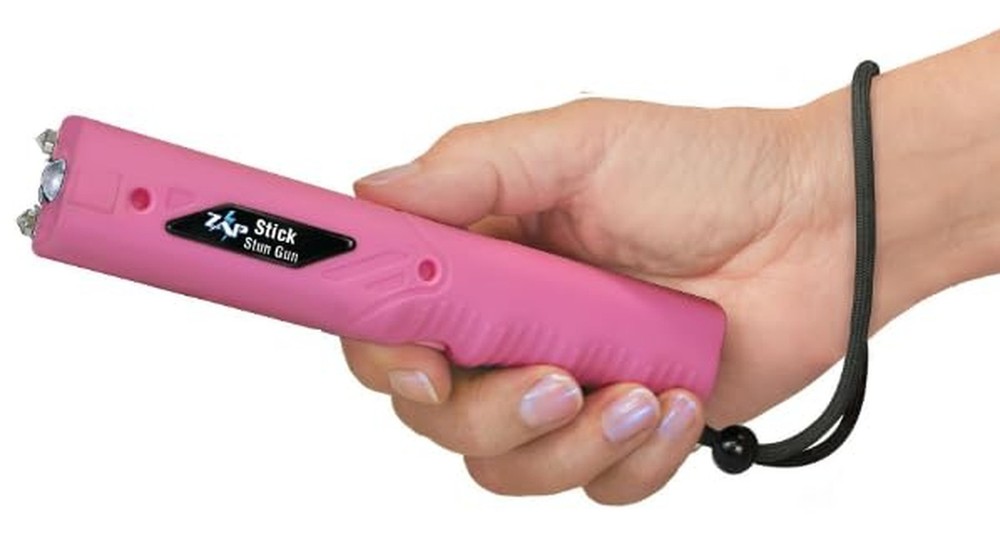 Personal Security ZAP STUN STICK flashlight PINK