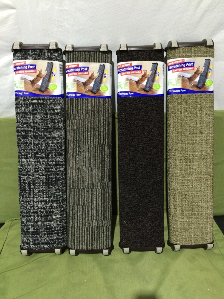 4 OMEGA PAW LEAN IT ANYWHERE SCRATCHING POST EACH