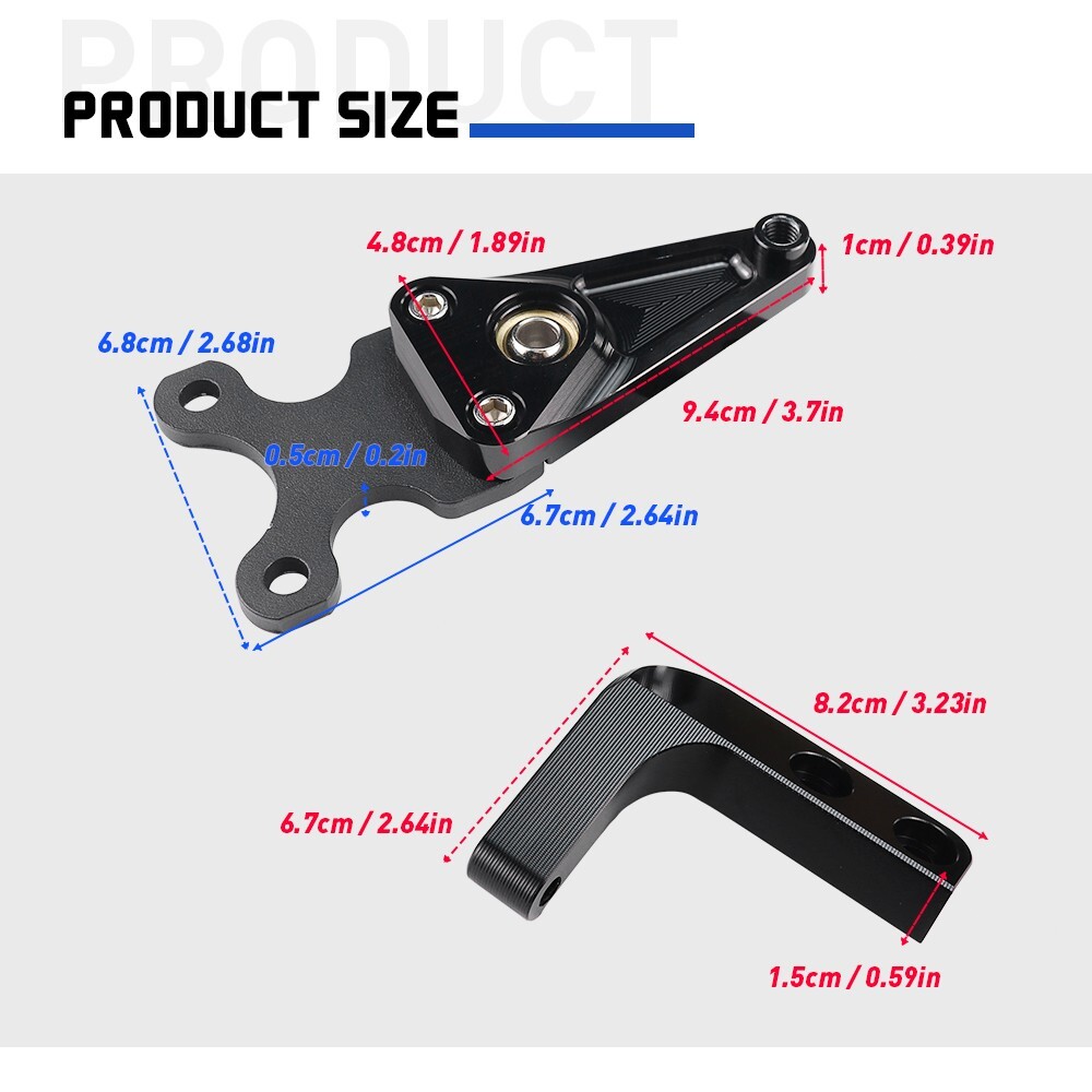 CBR 650R Damper Absorber Kit For Honda CBR650R Steering Stabilizer 2023 2024