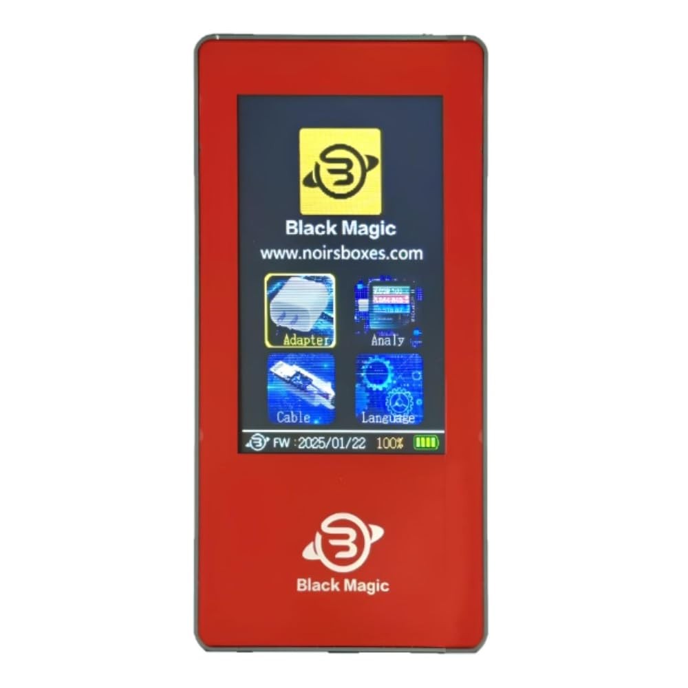 NoirsBoxes Black Magic iPhone Charger Tester PD QC Protocol Voltage Current Load