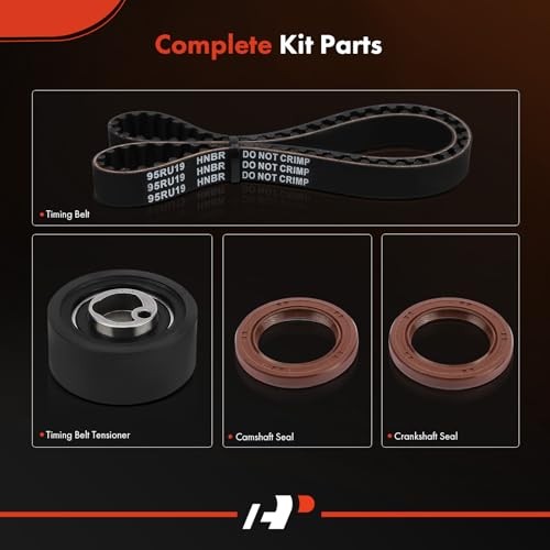 Engine Timing Belt Kit Compatible with Asuna Sunrunner & Chevrolet Tracker &