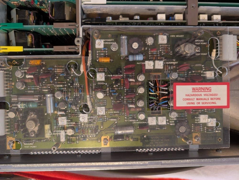 HP 3582A Dual-Channel Dynamic Spectrum Analyzer - Powers Up, CRT Does Not Work