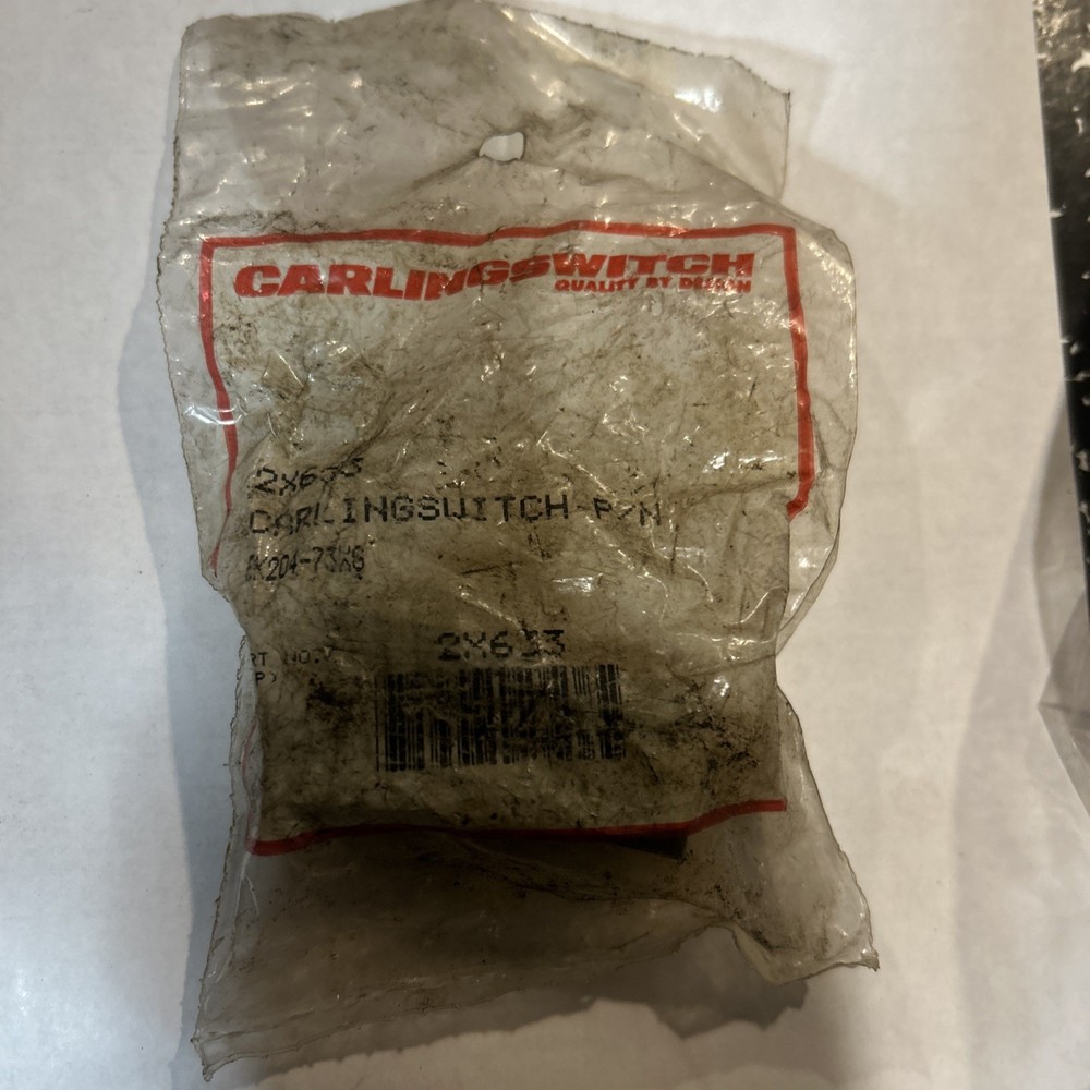 CARLING TECHNOLOGIES EK204-73 Toggle Switch, On/None/Off, DPST 2X633