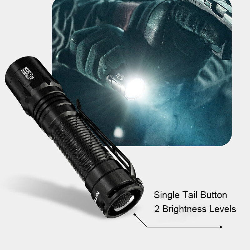 NITECORE MT2C Pro Tactical Flashlight UHi20 LED Inside Rechargeable Torch Light