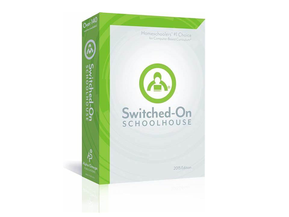 Switched-On Schoolhouse Installation Discs & Guide (Software) 2015