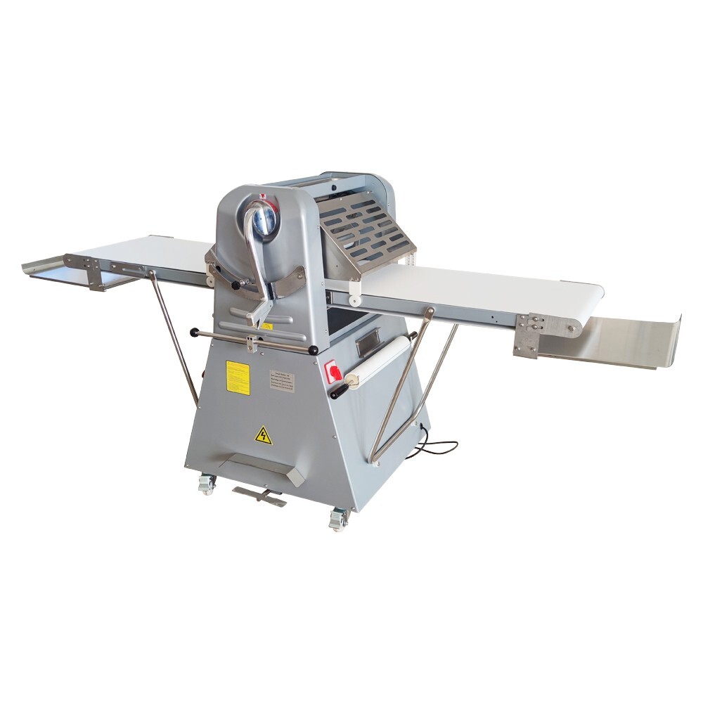 1-50mm Dough Sheeter Reversible110V Dough Roller Machine Adjustable Pizza Sheete