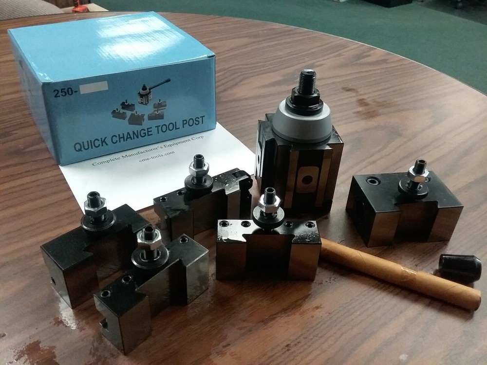 10-15" QUICK CHANGE TOOL POST-6PCS/SET-Piston TYPE #830B-532--new