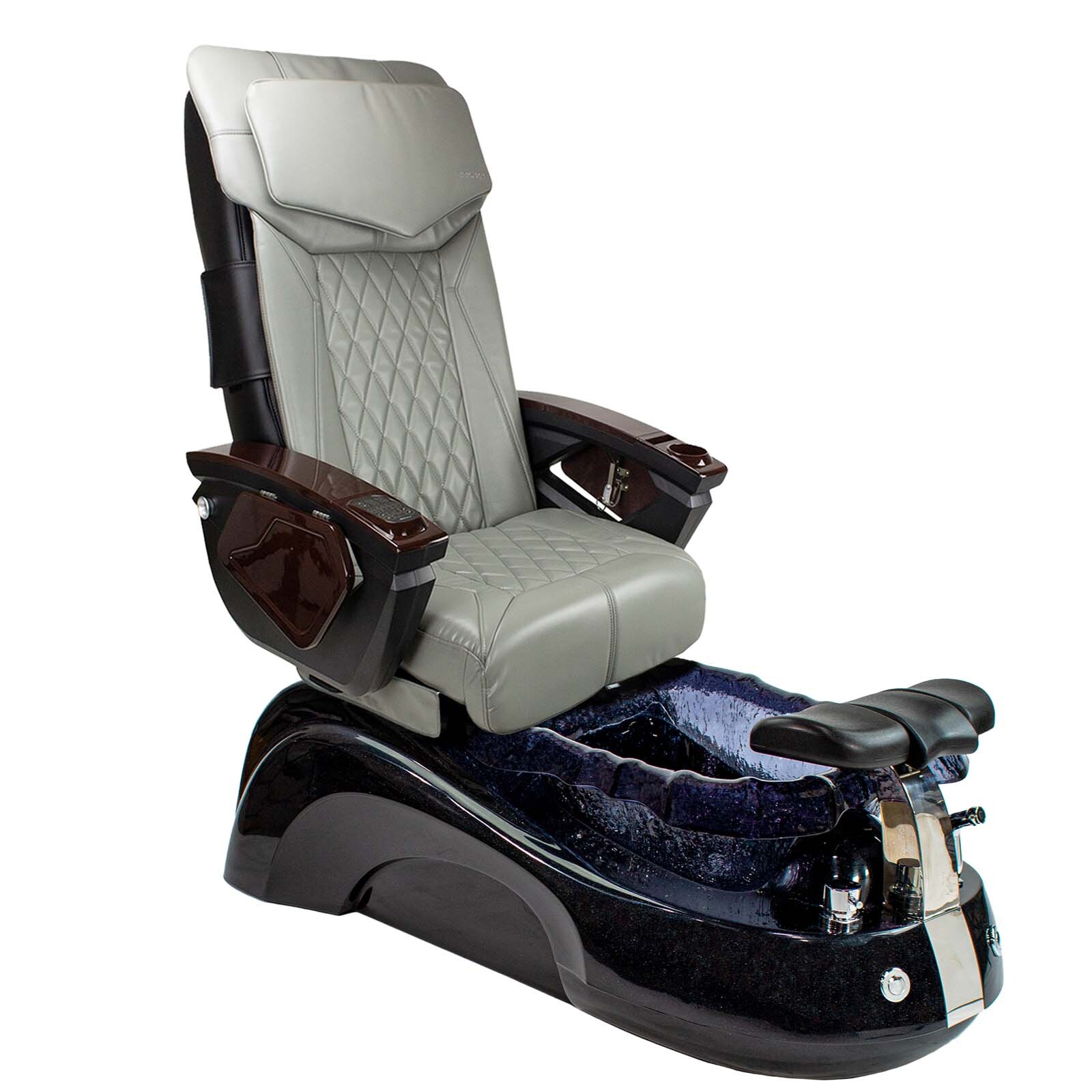 SIENA 18 LX Shiatsulogic Pedicure Chair Black/Black w/Discharge Pump, GY