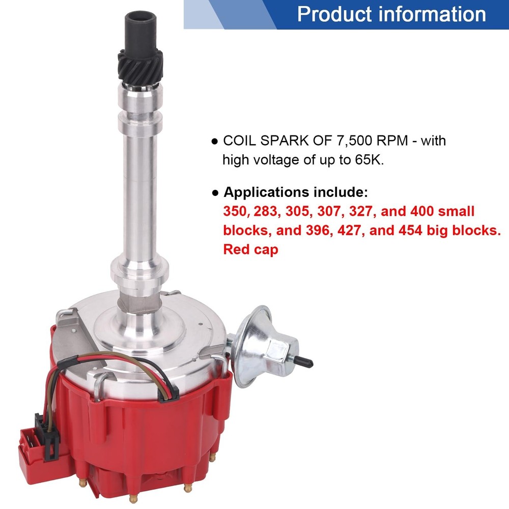 Hei Distributor High Performance GM SBC BBC Ignition Compatible with Chevrole...