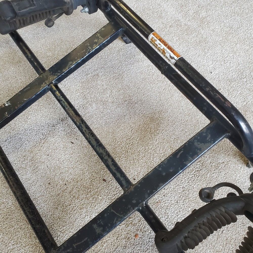 2002 Suzuki Eiger 400 OEM Front Rack Carrier CLEAN