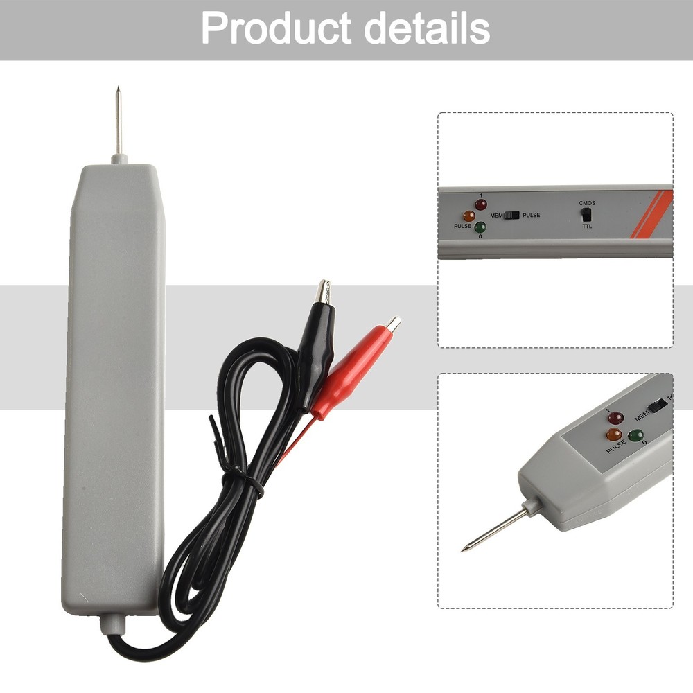 For Circuit Testing Logic Probe LP-1 Logic Probe Handy Quick Easy LED Indicator