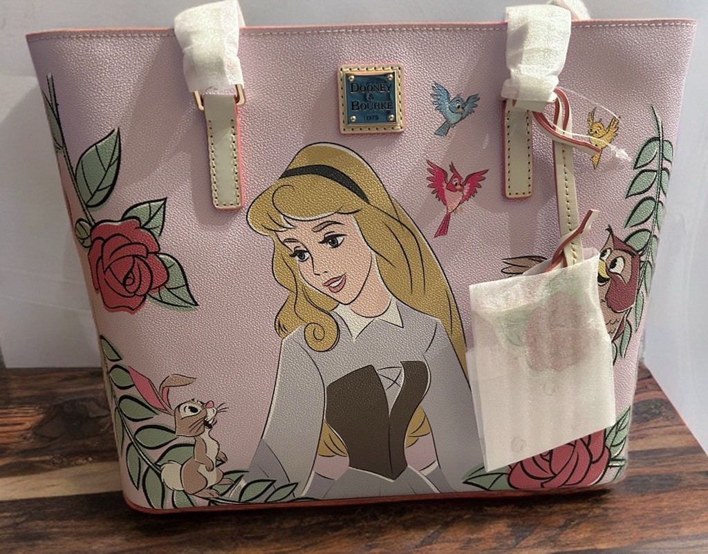 Disney Parks 2024 Sleeping Beauty 65th Anniversary Tote Dooney & Bourke NWT