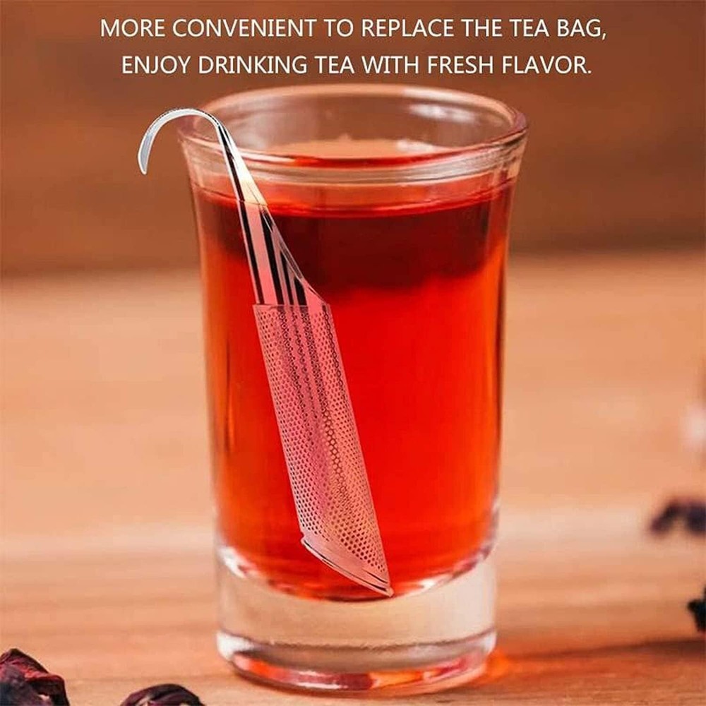 Stainless Steel Tea Diffuser & Strainers - 2PCS Long-handle Filters