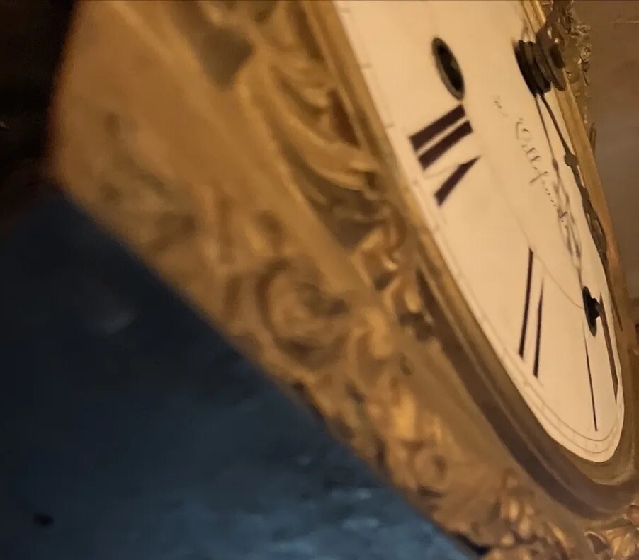 French Morbier / Wag On The Wall Clock