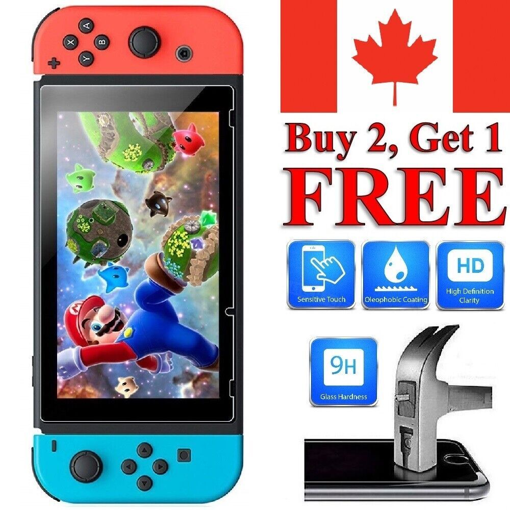 Tempered Glass Screen Protector for Nintendo Switch