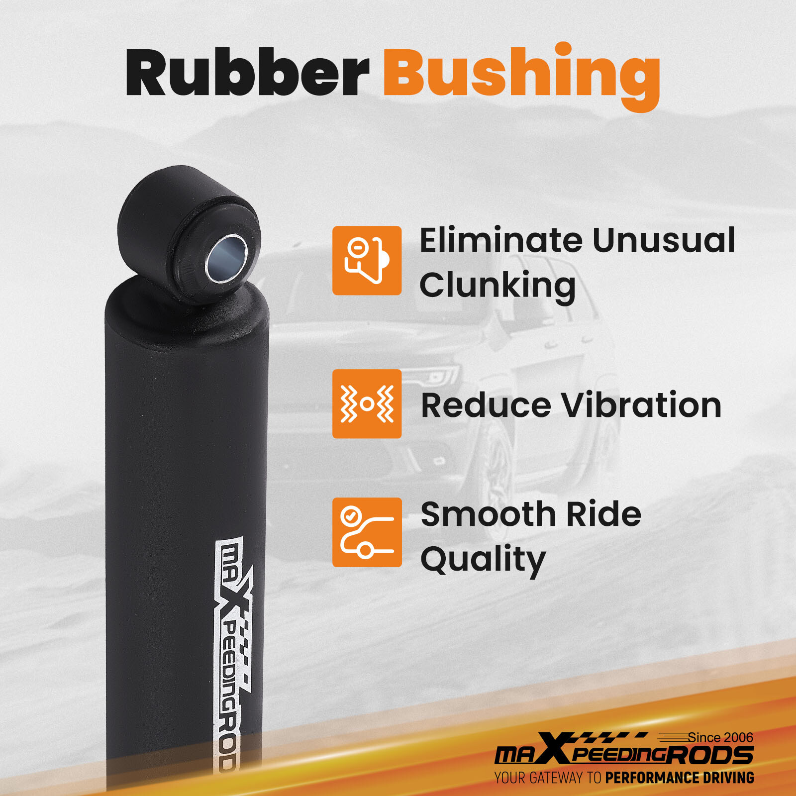 Front Rear 4" / 6" Drop Kit w/Shock For Chevy/GMC C1500 88-98 W/1.25" ROTORS V8