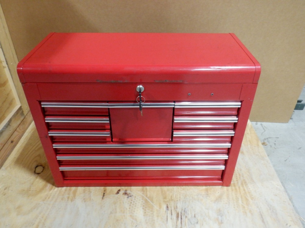 WESTWARD 10 DRAWER TOOLBOX WITH LOCK