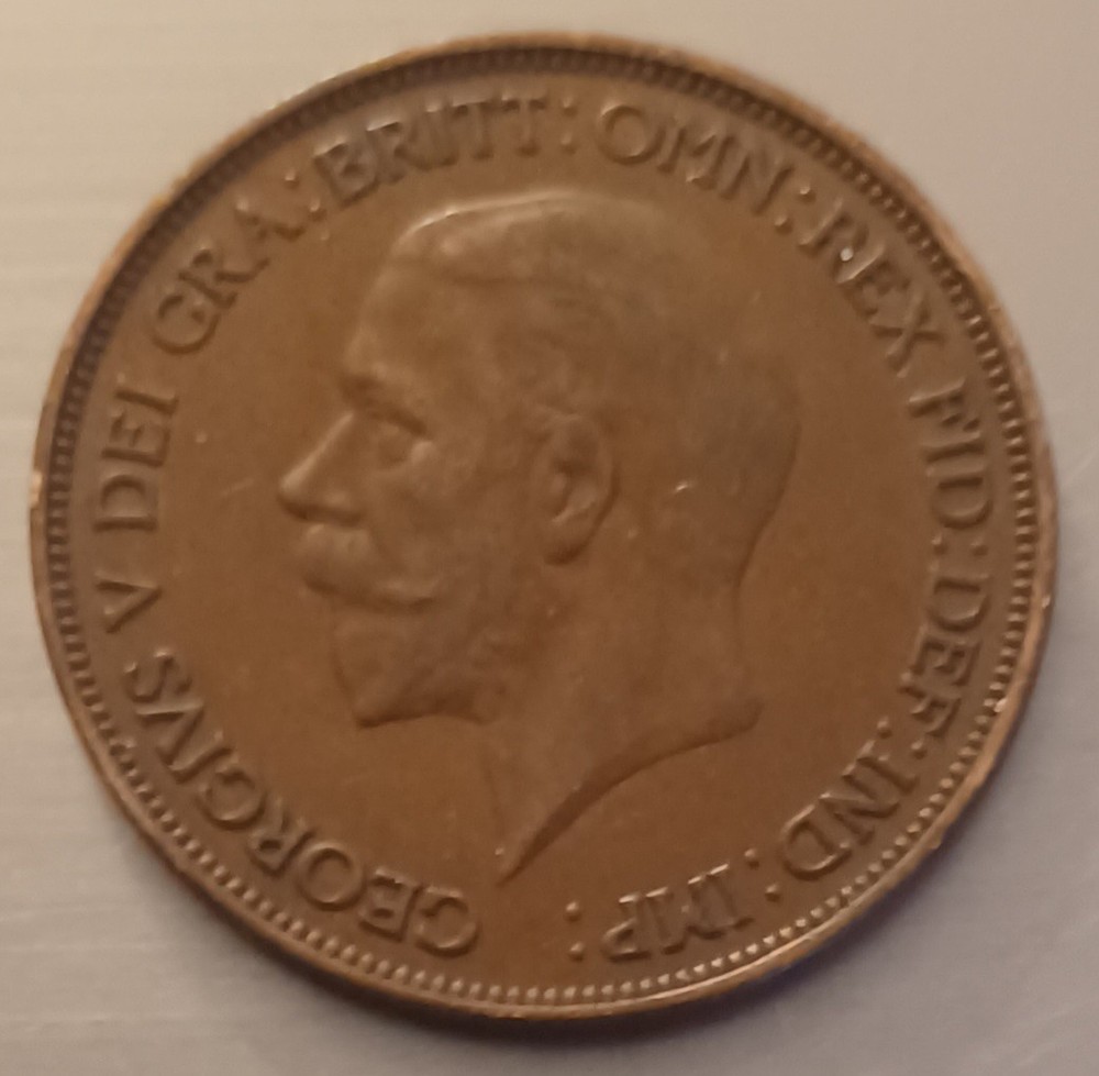 1935 British One Penny