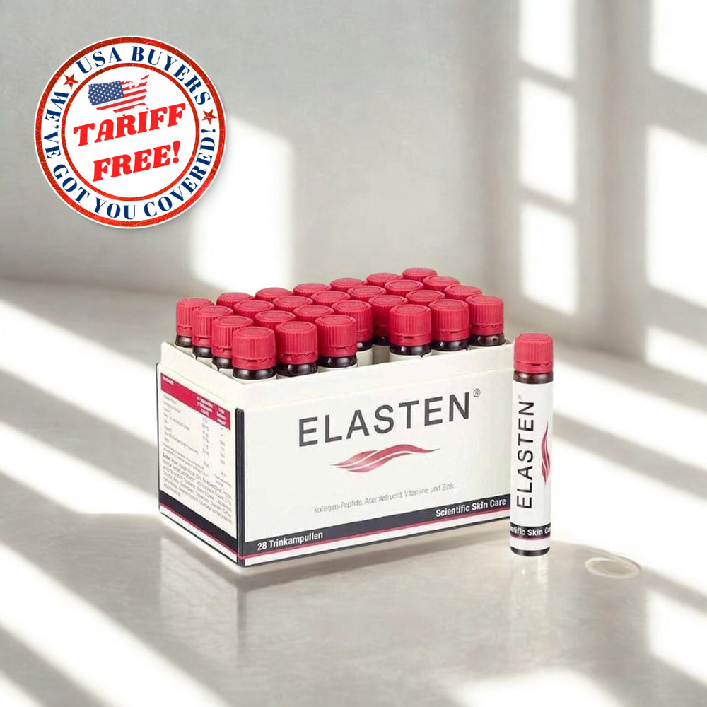 [ ELASTEN ] Germany Elasten Drinking Collagen with 28 tubes Hydrolyzed Collagen