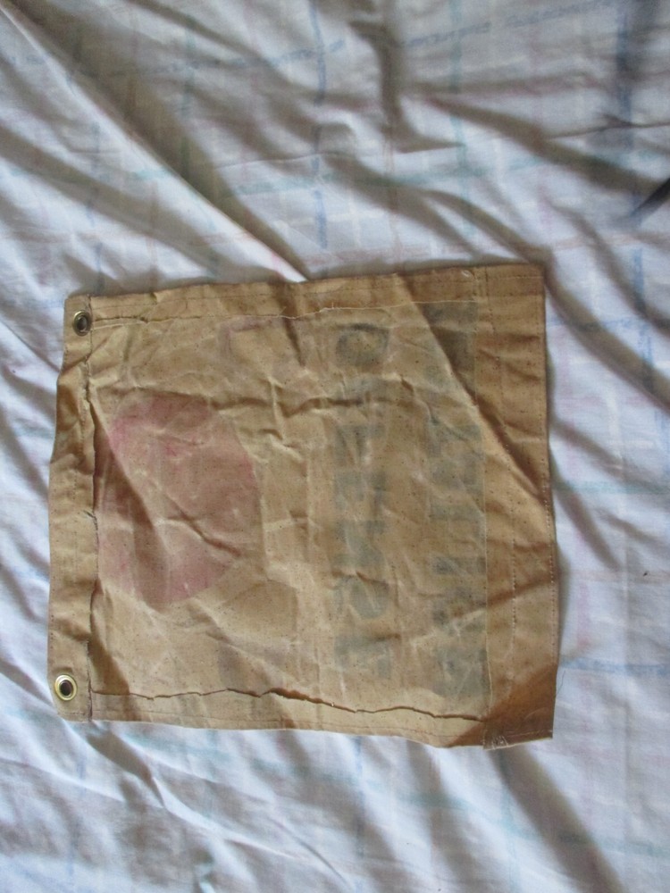 WWII USMC 51 ST DEFENSE BATTALION BARRACK BAR WALL FLAG