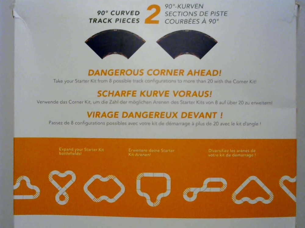 Anki Overdrive Corner Kit curved tracks