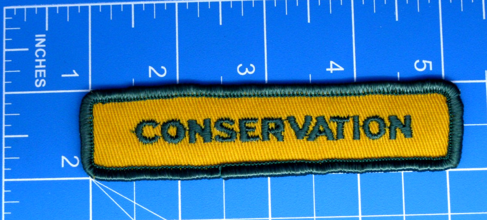 Conservation Police rocker patch