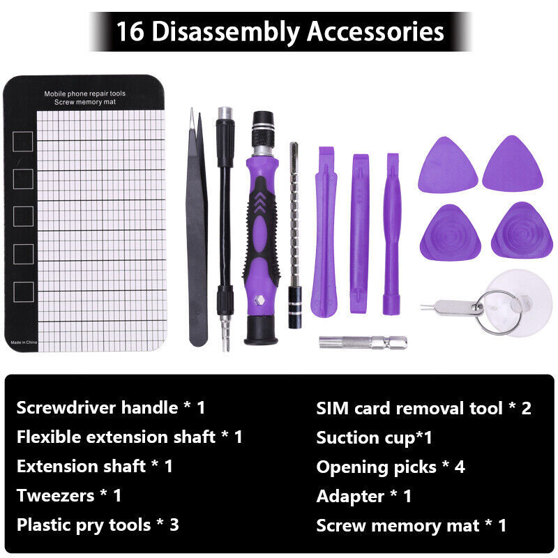 170 In 1 Precision Screwdriver Set Mobile Phone Laptop Computer Repair Tool Kit