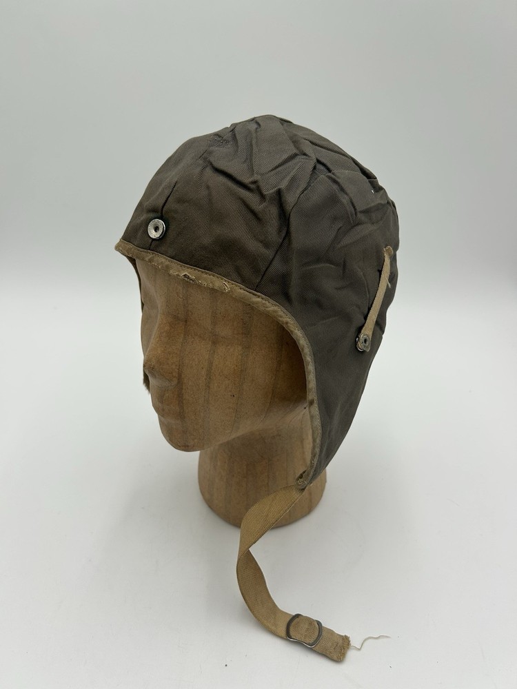 WWII WW2 Flight Helmet Flying Cap