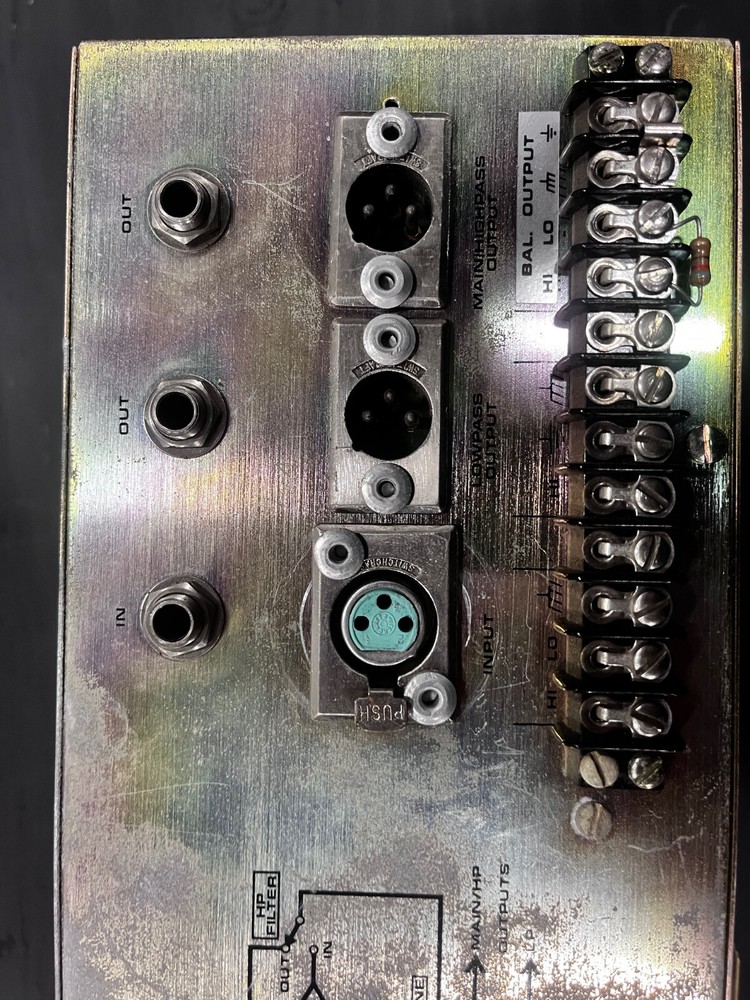 Orban 674a Mono Paragraphic Equalizer 4 U Blue Face