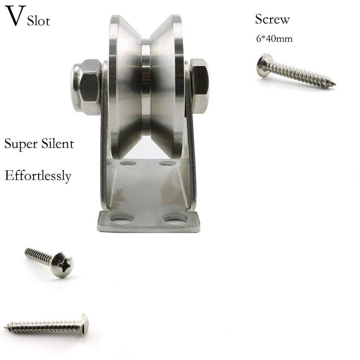 Wall Mount Pulley Wheel Steel Pulleys for Rope V Belt Pulley Block Cable Pulley