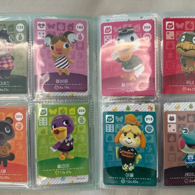 Nintendo Amiibo Card Set 1-5 Korean Version Bundle Official