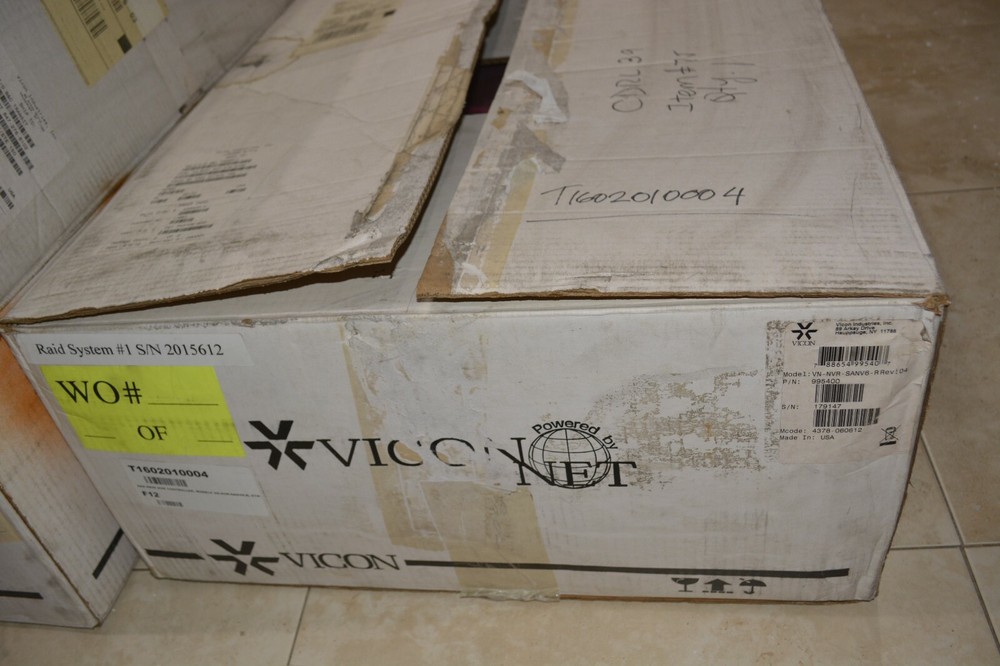 Vicon VN NVR SANV6 SAN RAID NVR CONTROLLER i5 rackmount
