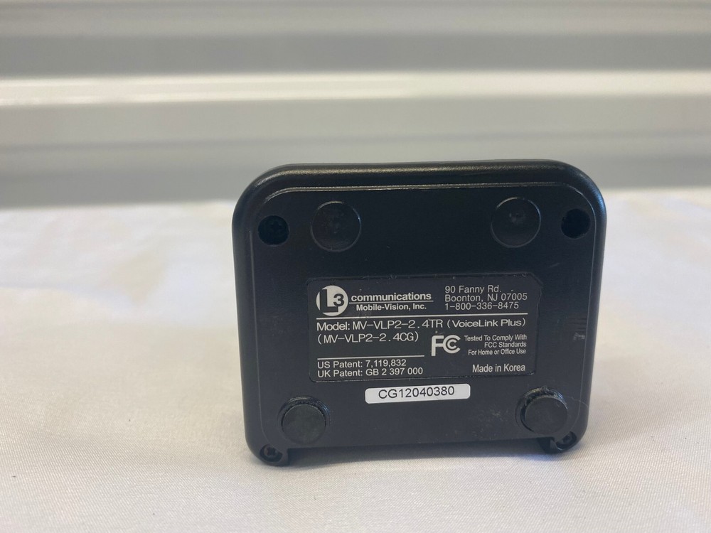 L3 Mobile Vision VoiceLink Plus MV-VLP2-2.4TR Charging Base