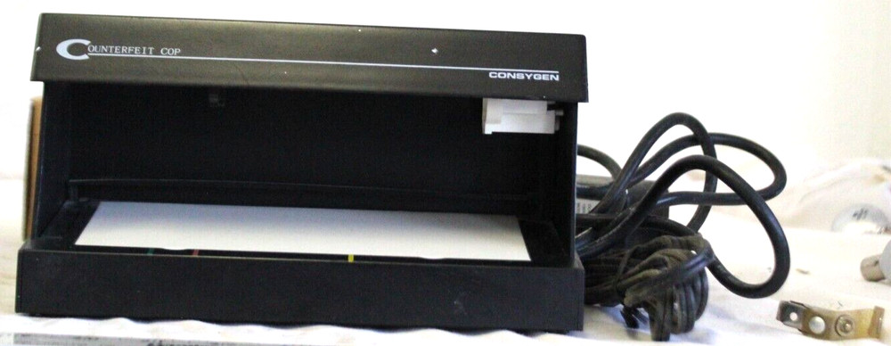 Consygen Counterfeit Blacklight Detector C0P UV Machine (A-8)