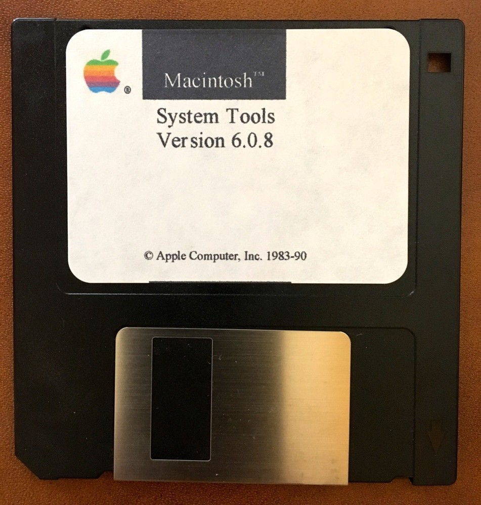 Macintosh System Tools Version 6.0.8 Boot up Disk For Classic Macs