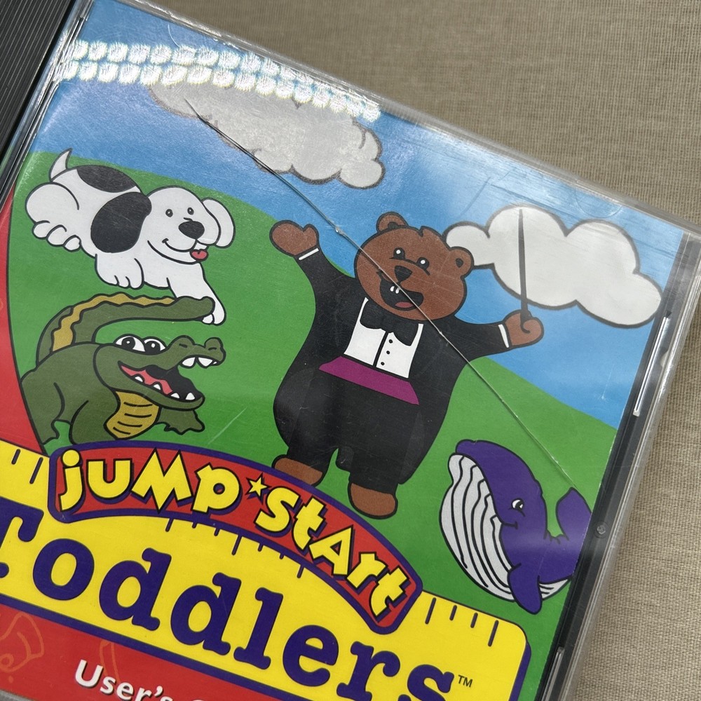 JumpStart Toddlers Version 1.3 (PC Windows / MAC 1996 CD-ROM) Learning Game 18mo