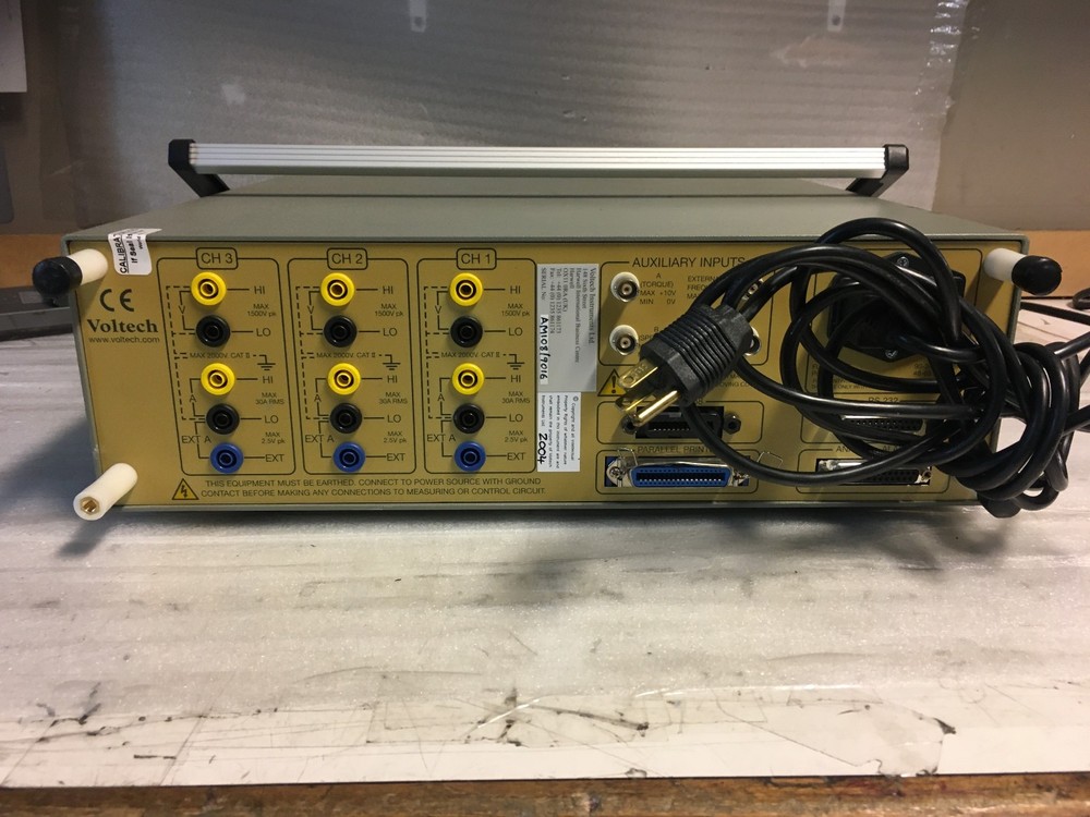 VOLTECH PM3000A Universal Power Analyzer