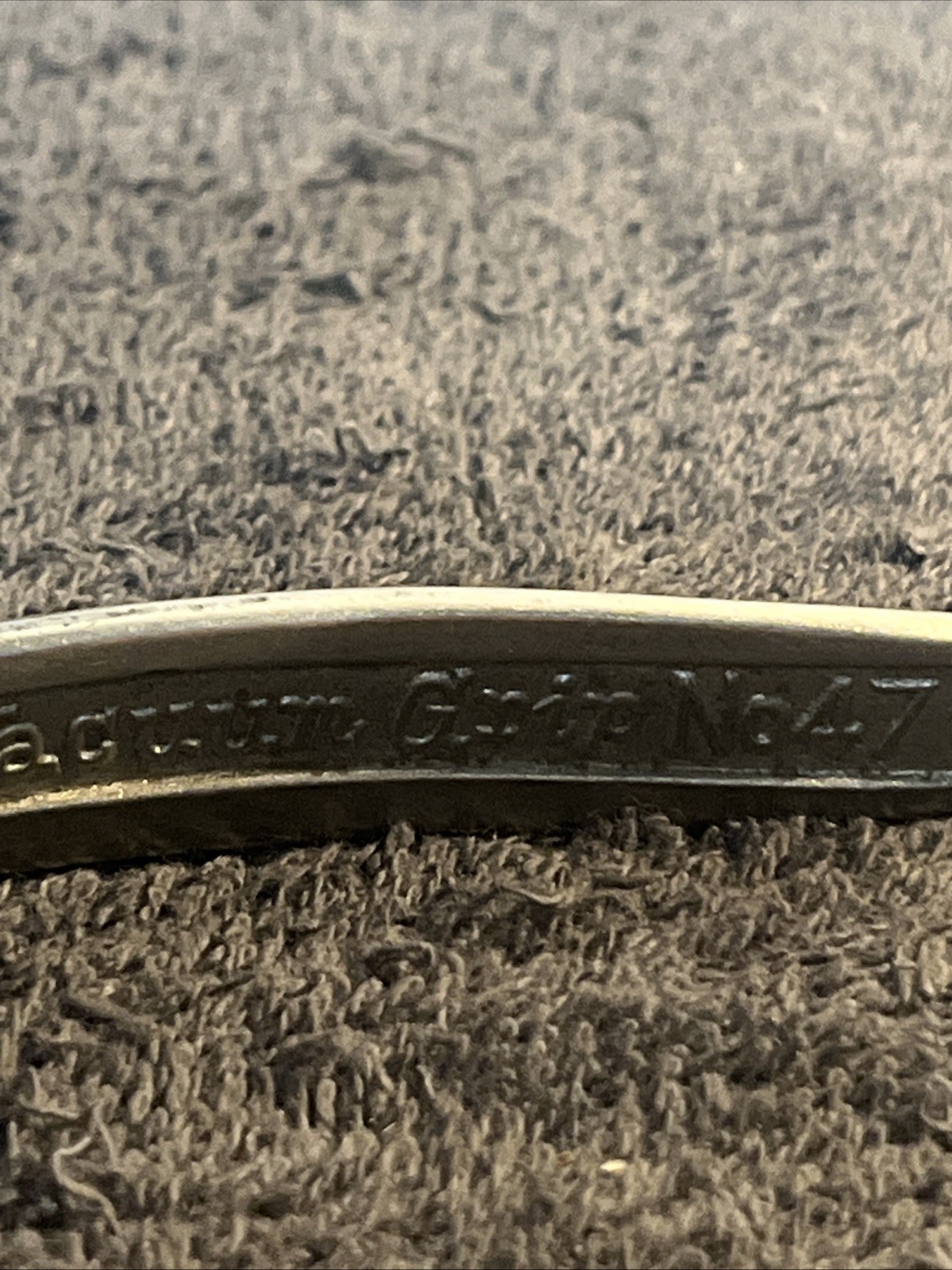 Vtg Snap On Tools No 47 Vacuum Grip Pliers Slip Joint Wire Cutter 1951 Date Code