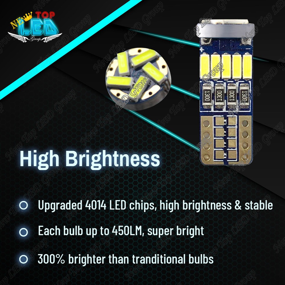 19x White LED Lights Interior Package Kit for 2000 - 2006 Chevy Tahoe Suburban