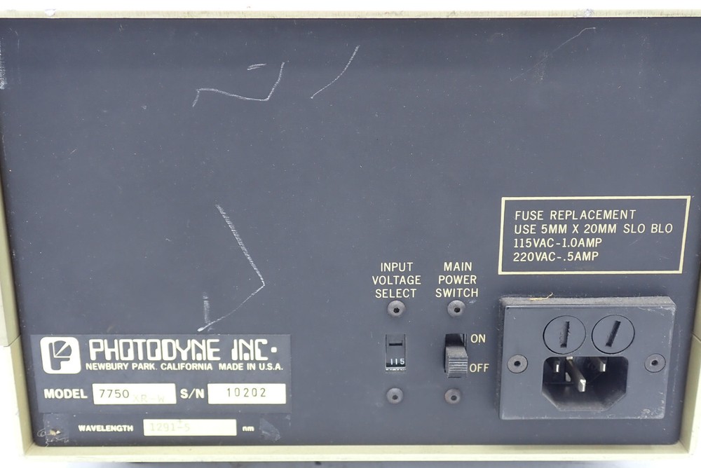 Photodyne 7750XR Optical Signal Source