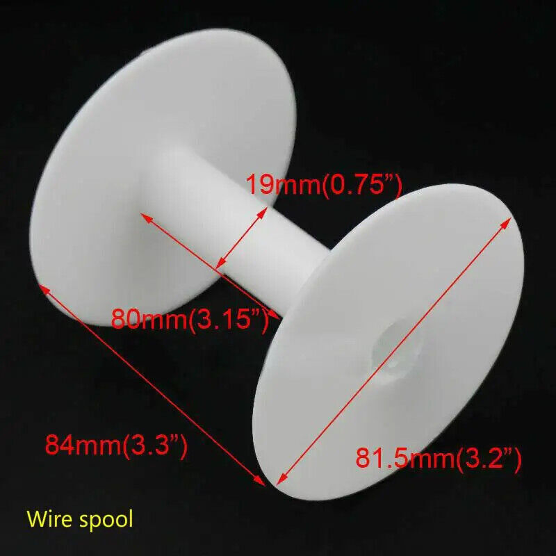5x Multiple sizes Plastic Reels wheel Bobbins Spools Empty Bobbin wire winding