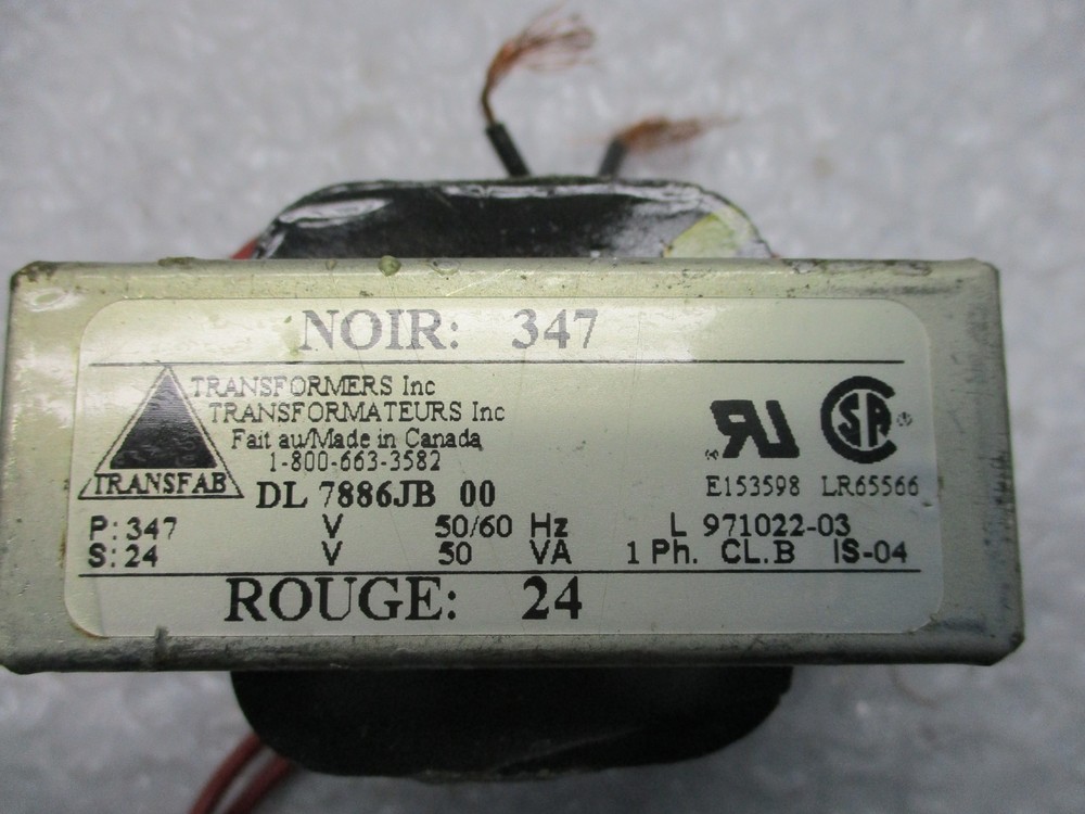 TRANSFAB DL 7886JB00 TRANSFORMER NSNP